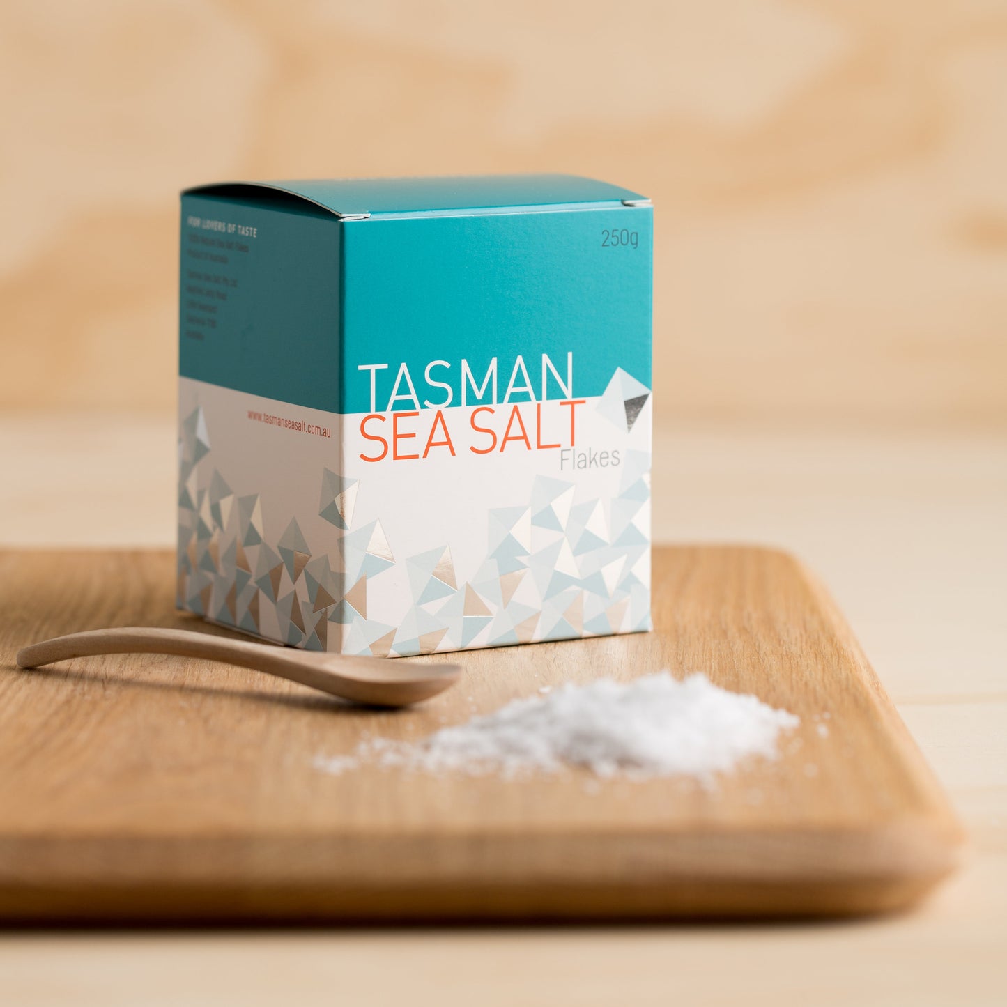 Tasman Sea Salt Natural Flakes | 250g Each | 8 Count